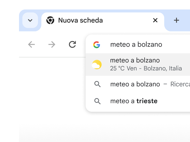 Un utente ha digitato 